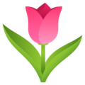 tulip on platform JoyPixels