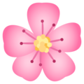 cherry blossom on platform JoyPixels