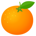 tangerine on platform JoyPixels