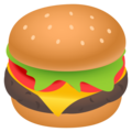 hamburger on platform JoyPixels