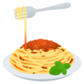 spaghetti on platform JoyPixels