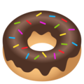 doughnut on platform JoyPixels