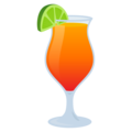 tropical drink on platform JoyPixels
