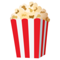 popcorn on platform JoyPixels
