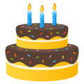 birthday on platform JoyPixels