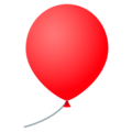 balloon on platform JoyPixels