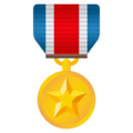 medal on platform JoyPixels