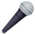 microphone on platform JoyPixels