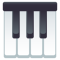 musical keyboard on platform JoyPixels