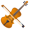 violin on platform JoyPixels