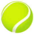 tennis on platform JoyPixels