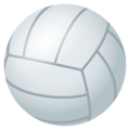 volleyball on platform JoyPixels