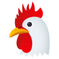chicken on platform JoyPixels