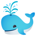 whale on platform JoyPixels