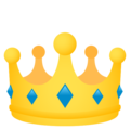 crown on platform JoyPixels