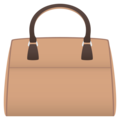handbag on platform JoyPixels