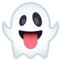 ghost on platform JoyPixels