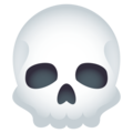 skull on platform JoyPixels