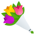 bouquet on platform JoyPixels