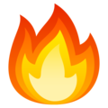 fire on platform JoyPixels