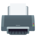 printer on platform JoyPixels