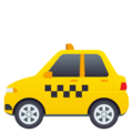 taxi on platform JoyPixels