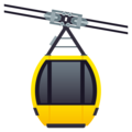 aerial tramway on platform JoyPixels