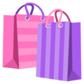 shopping bags on platform JoyPixels
