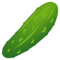 cucumber on platform JoyPixels
