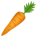 carrot on platform JoyPixels