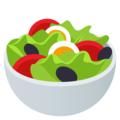 green salad on platform JoyPixels