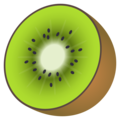 kiwifruit on platform JoyPixels