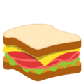sandwich on platform JoyPixels