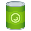 canned food on platform JoyPixels