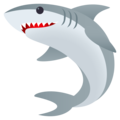 shark on platform JoyPixels