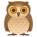owl on platform JoyPixels