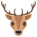 deer on platform JoyPixels