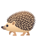 hedgehog on platform JoyPixels