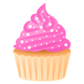 cupcake on platform JoyPixels