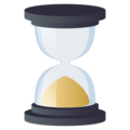 hourglass on platform JoyPixels