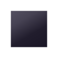black medium-small square on platform JoyPixels
