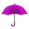 umbrella on platform JoyPixels