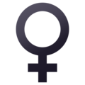 female sign on platform JoyPixels