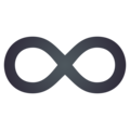 infinity on platform JoyPixels
