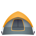 tent on platform JoyPixels