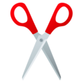 scissors on platform JoyPixels