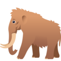 mammoth on platform JoyPixels