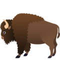 bison on platform JoyPixels