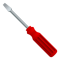 screwdriver on platform JoyPixels