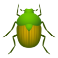beetle on platform JoyPixels